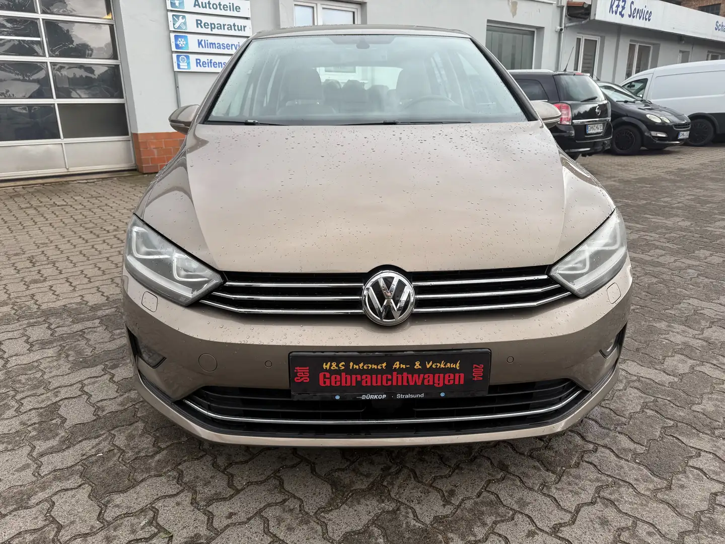 Volkswagen Golf Sportsvan Highline DSG 1 Hand Tüv & Service Neu Tempomat Braun - 2