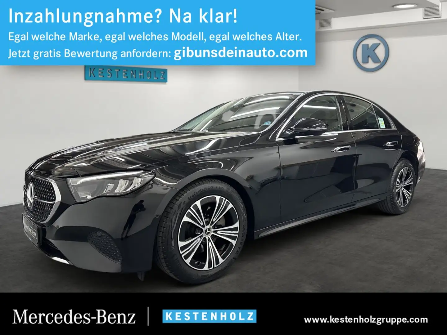 Mercedes-Benz E 200 Avantgarde KAMERA+KEYLESS+DISTRO+AMBIENTE Schwarz - 1
