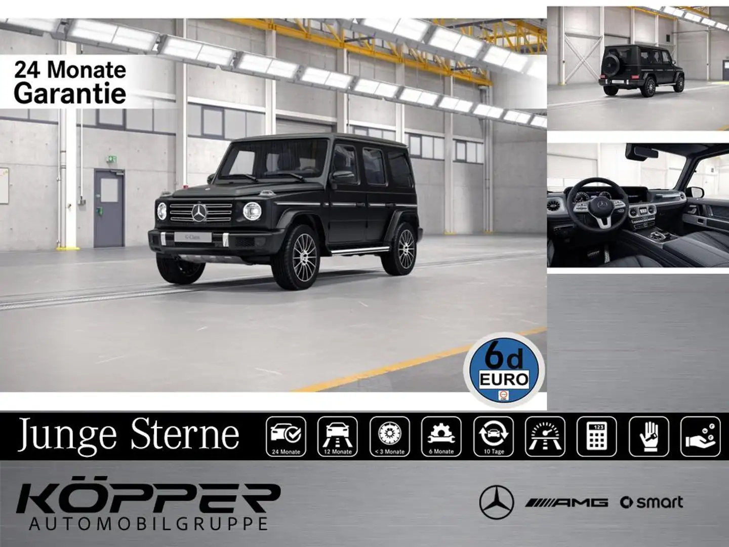 Mercedes-Benz G 400 d AMG Edition SHD Standhz. Leder Distronic Černá - 1