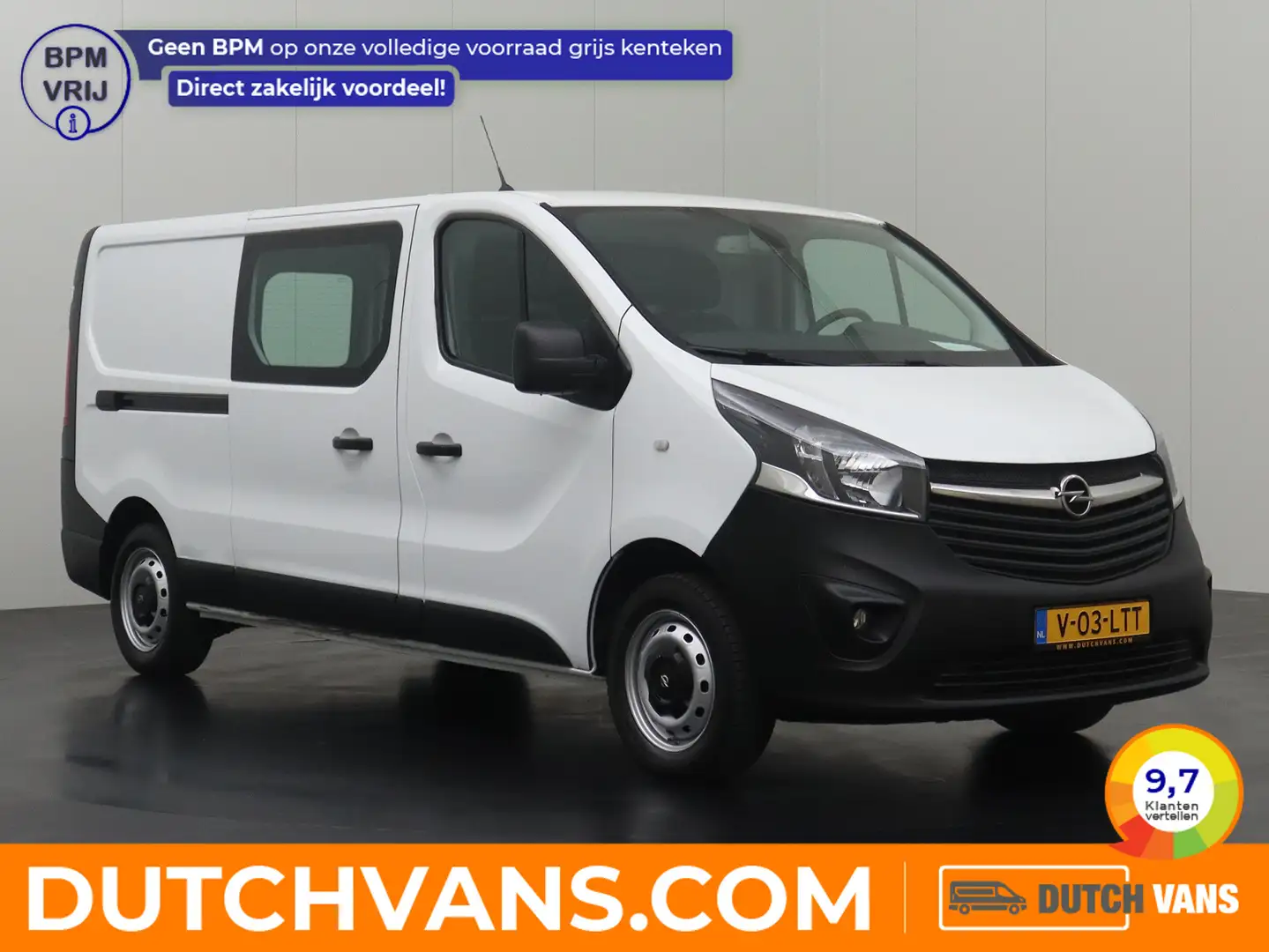 Opel Vivaro 1.6CDTI 120PK Lang | Navigatie | Camera | Airco | Bianco - 1