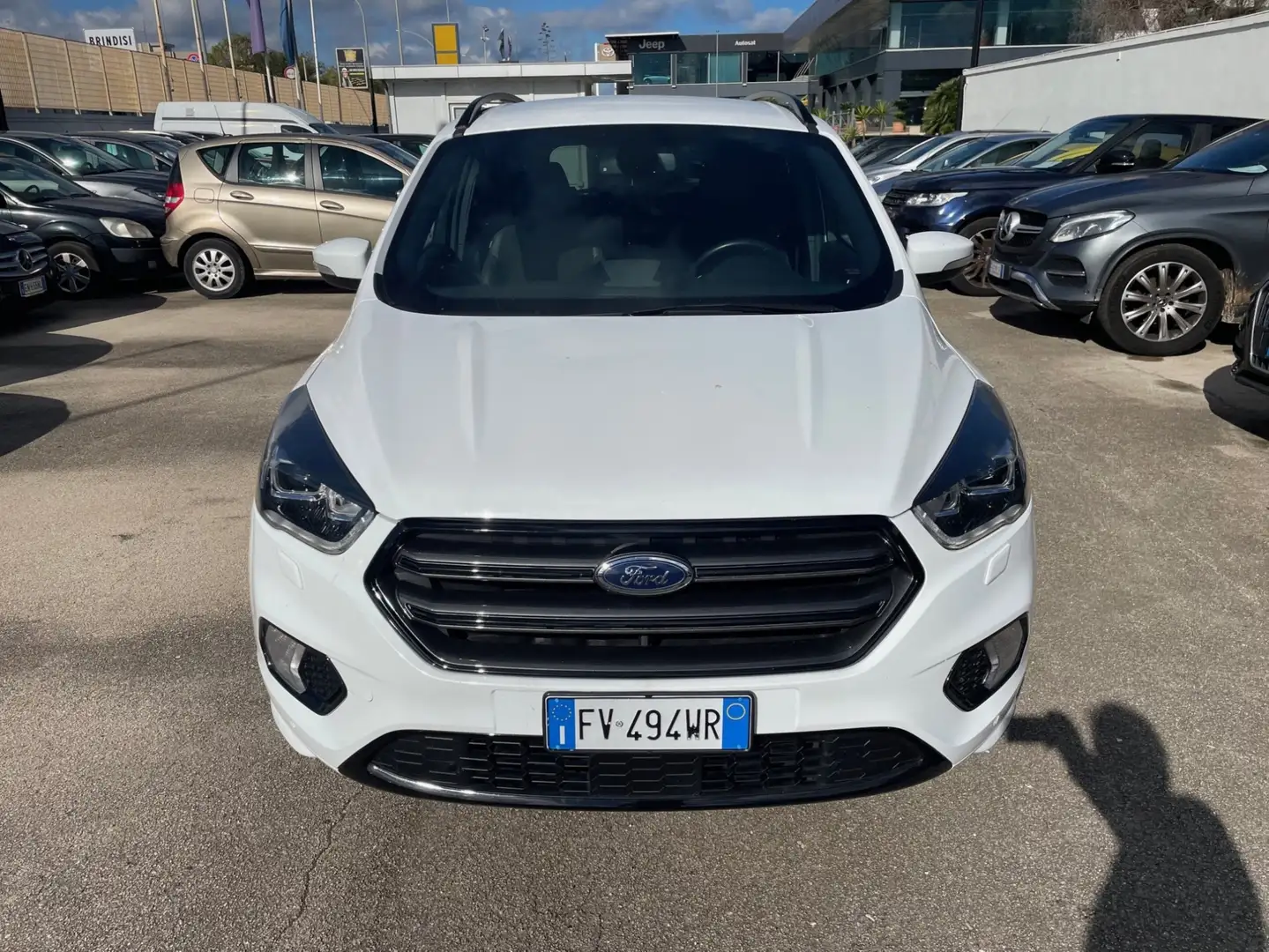 Ford Kuga 2.0 tdci ST-Line s Blanc - 1