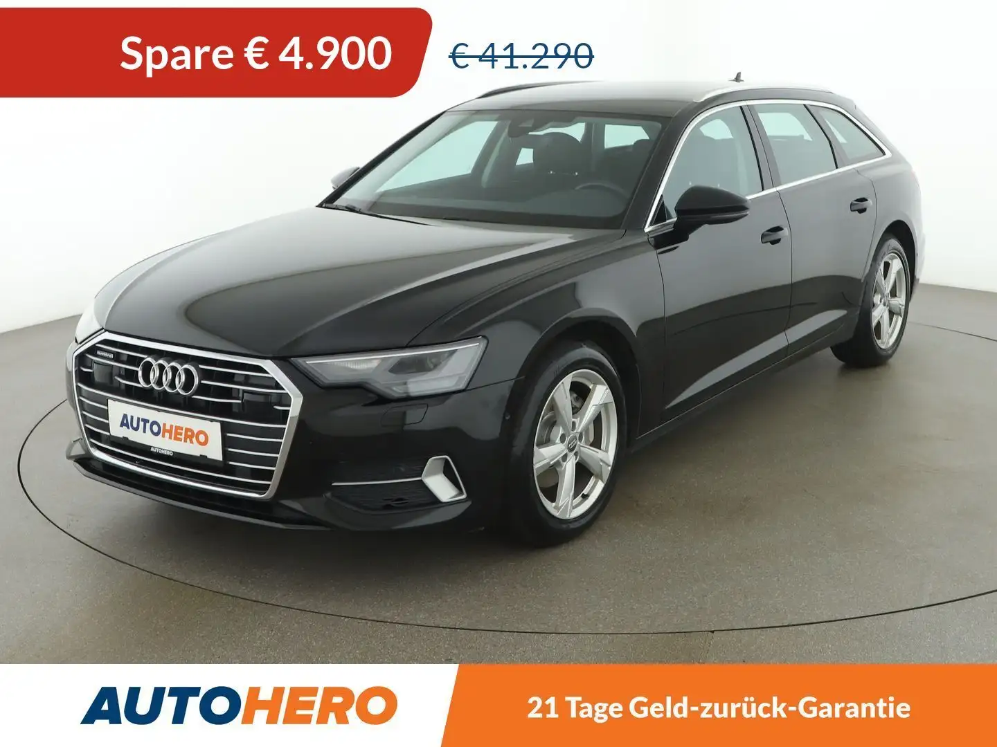 Audi A6 40 TDI quattro Sport Aut. *ACC*LED*NAVI*AHK*SPUR* Schwarz - 1