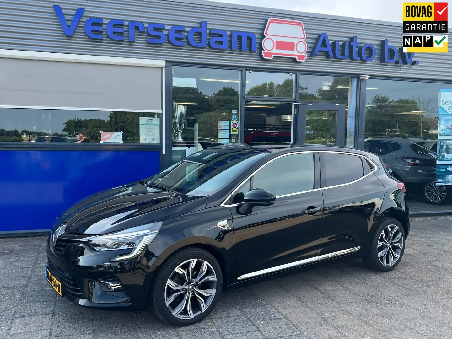 Renault Clio 1.3 TCe Full Options Zwart - 1