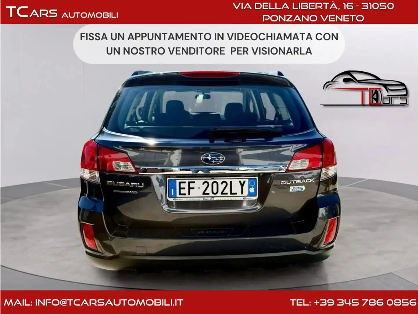 Subaru OUTBACK 2.0 DIESEL - TETTO APRIBILE - GARANZIA 3 ANNI TOP Noir - 1