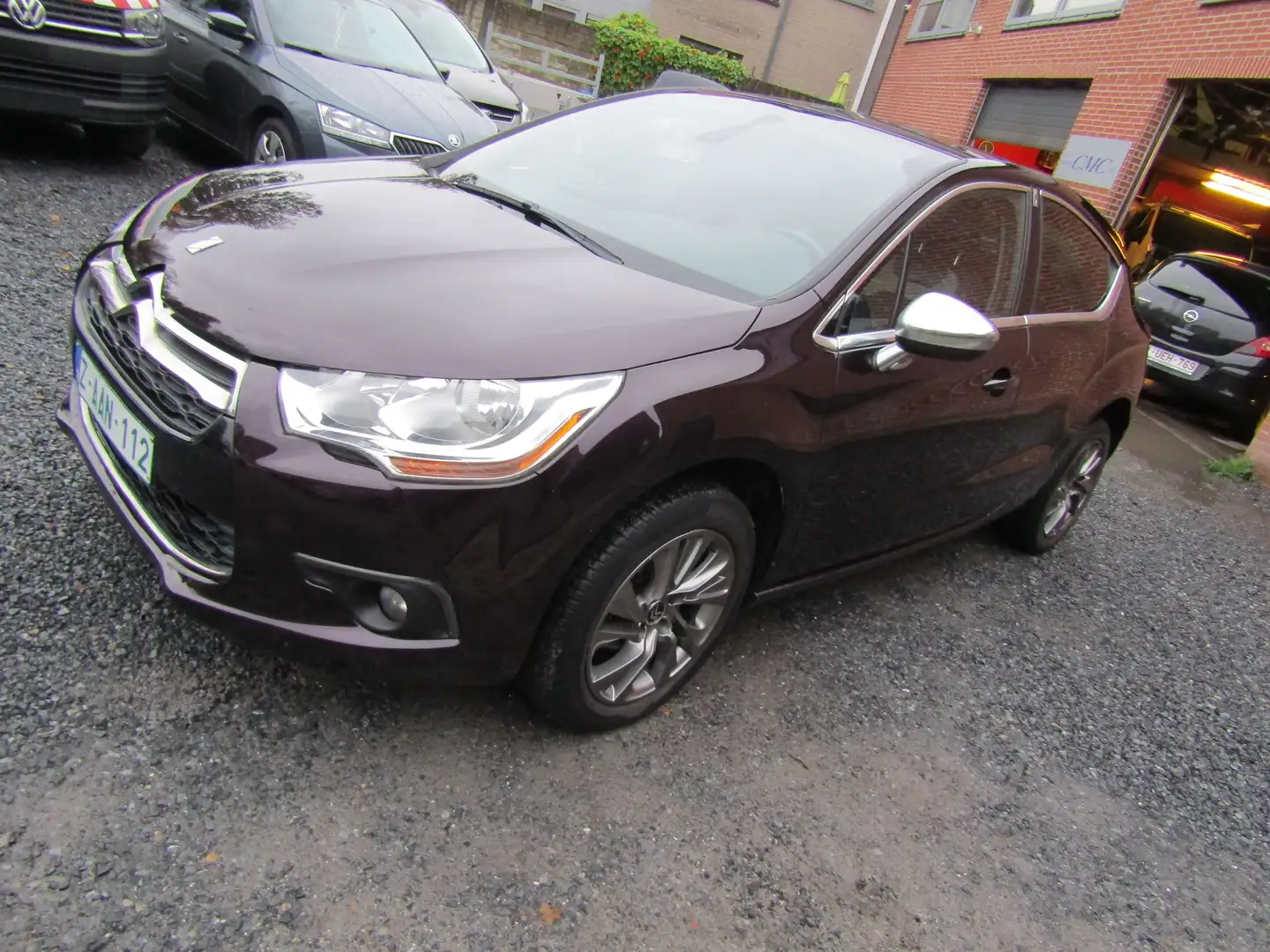 DS Automobiles DS 4 1.6 i Nav.Pdc,Cruise, etc..Gar.12 Mois + Reprise Fioletowy - 2