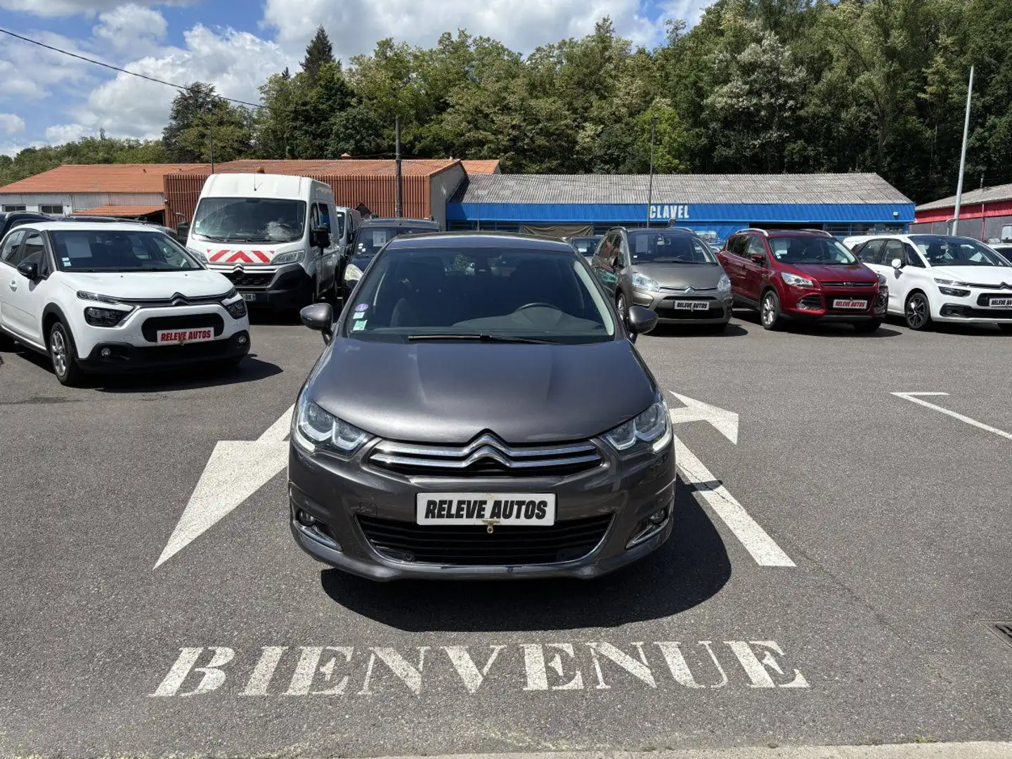 Citroen C4 Citroën II PureTech 110ch Millenium Grau - 1