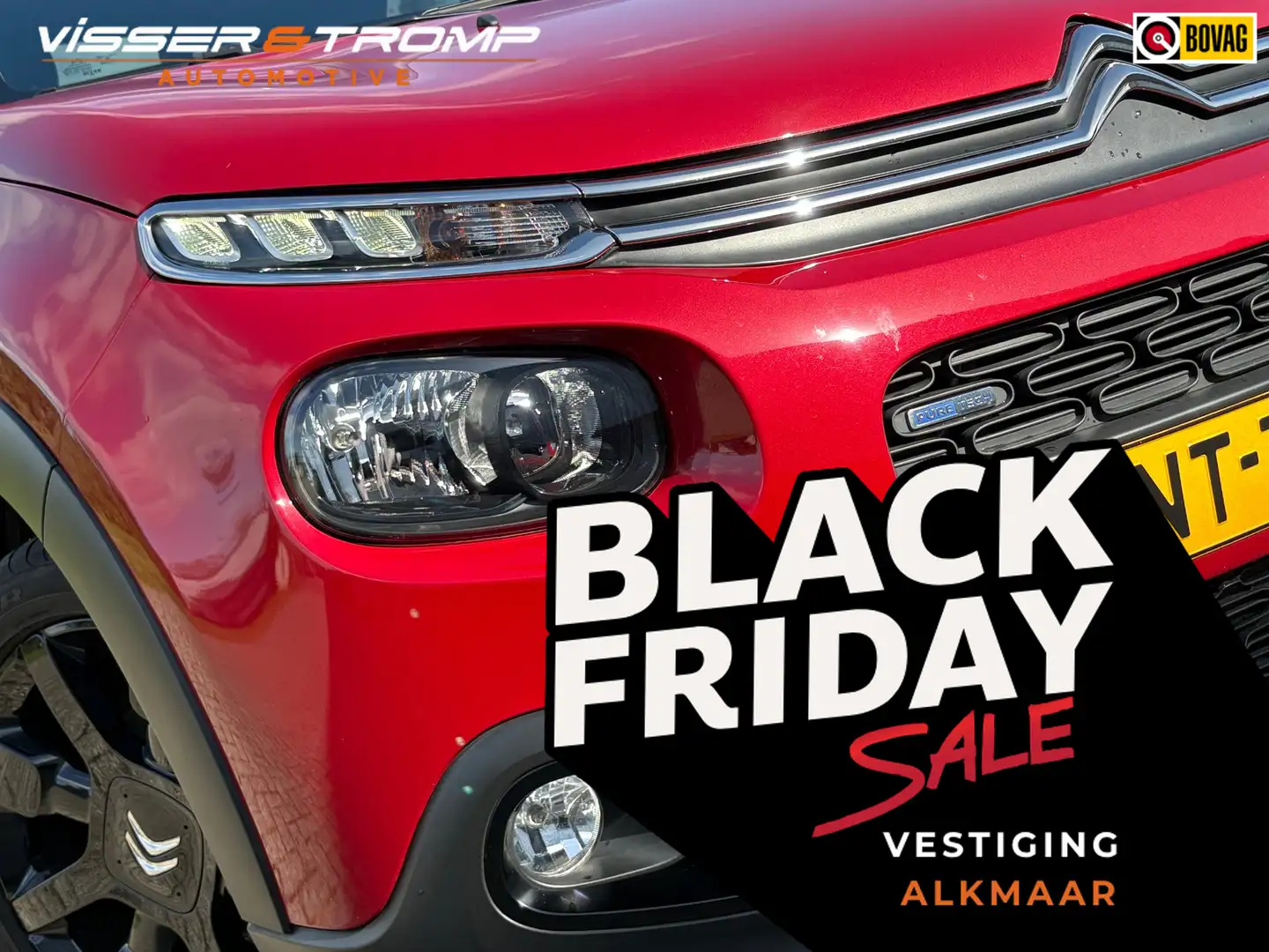 Citroen C3 1.2 PureTech Shine - Rubi/Onyx - 17'' Cross Black Rouge - 1