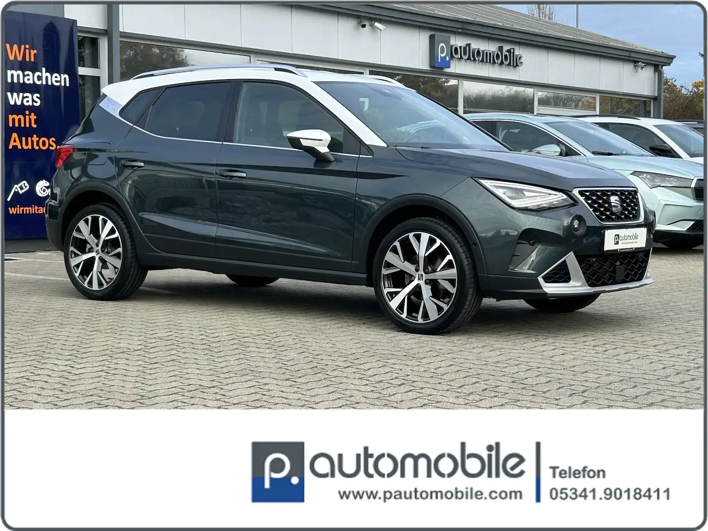 SEAT Arona 1.0 TSI DSG Xperience*LED*Kamera*ACC*PDC* Vert - 1