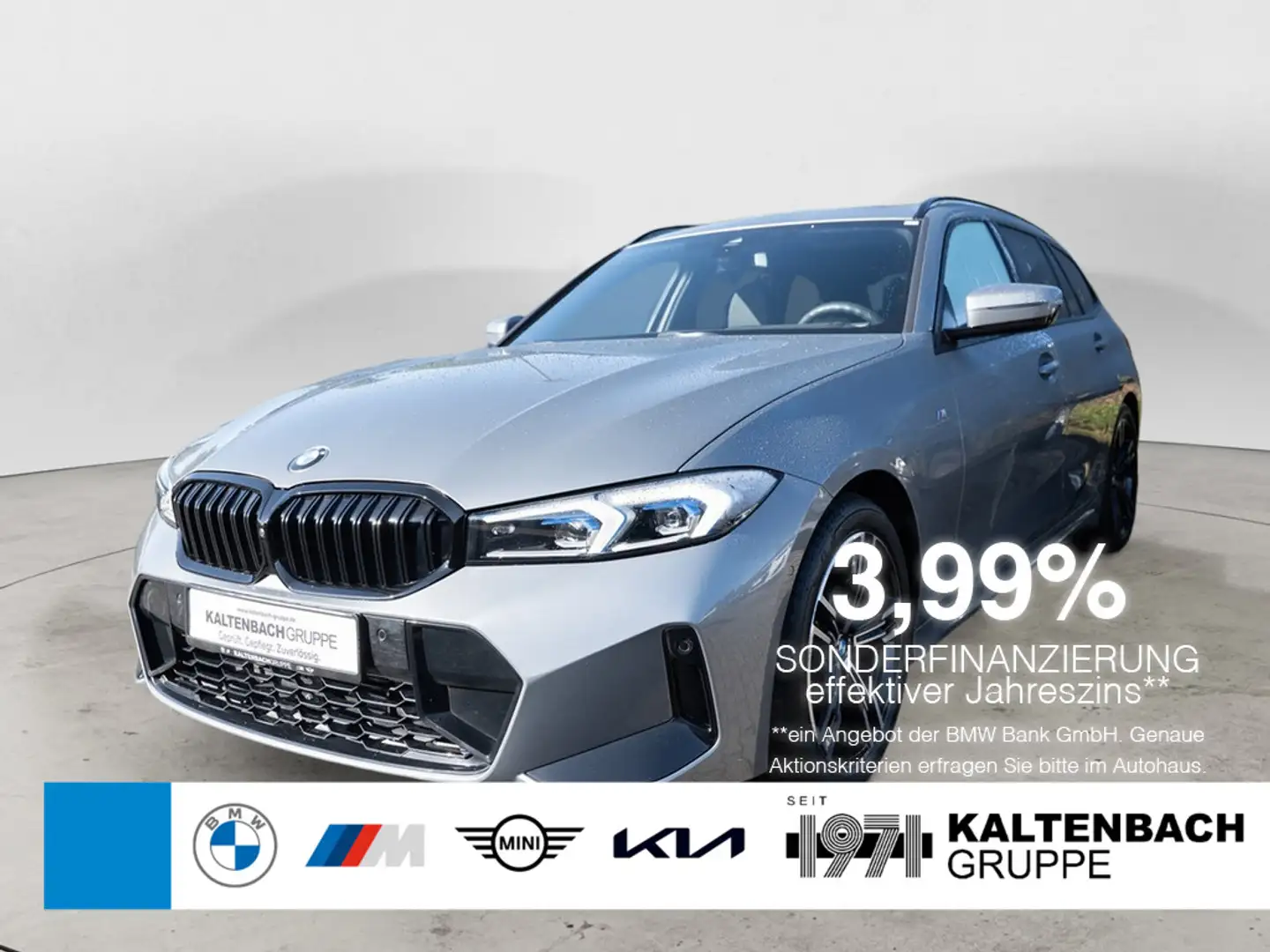 BMW 320 i Touring M-Sport FACEL. PANO HUD 360° LED Grau - 1