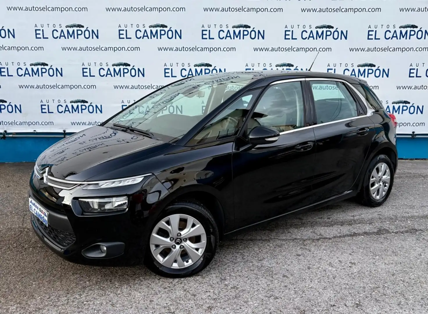 Citroen C4 Picasso 1.6HDi Seduction Schwarz - 1