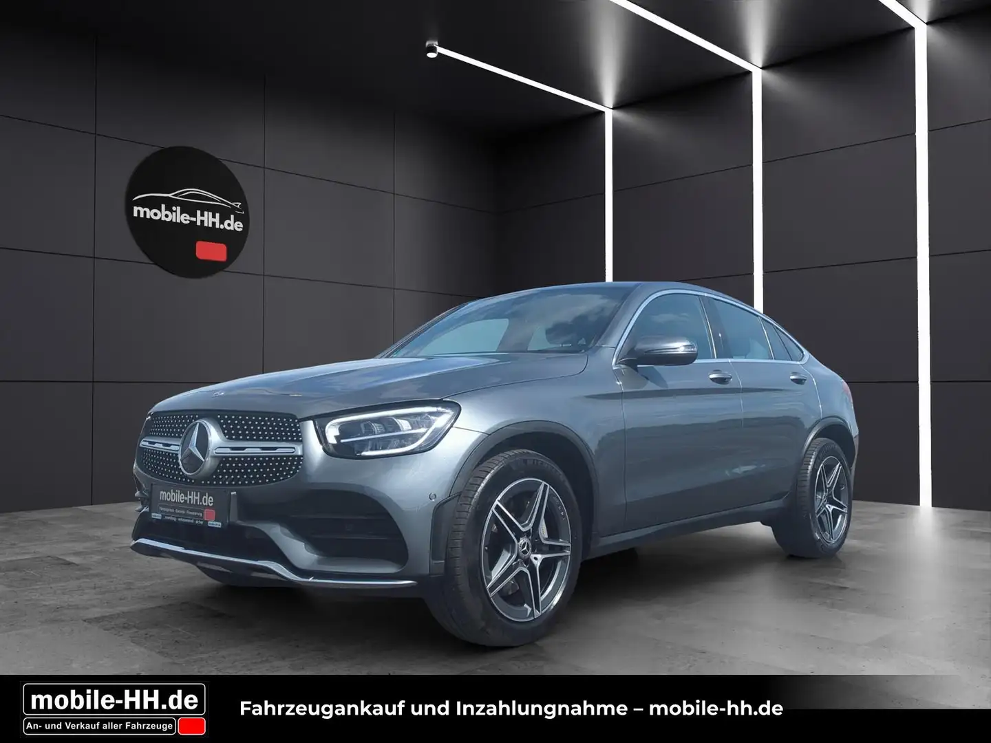 Mercedes-Benz GLC 220 *LED*KAMERA*AMG LINE*1. HAND*19'' Gris - 1