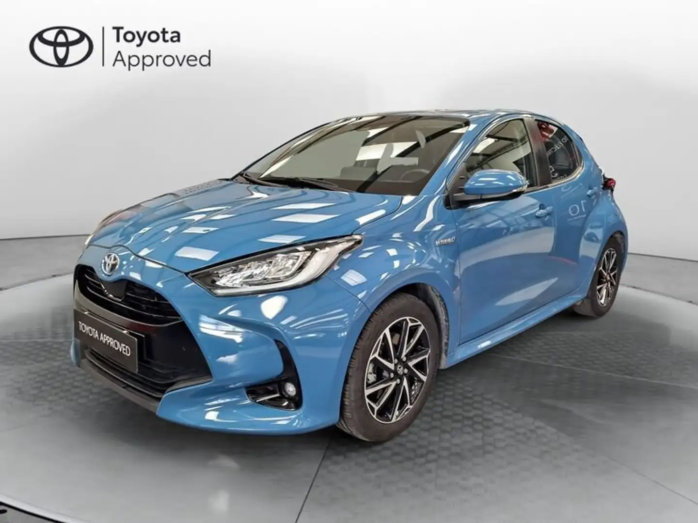 Toyota Yaris 1.5 Hybrid 5 porte Trend Blu/Azzurro - 1