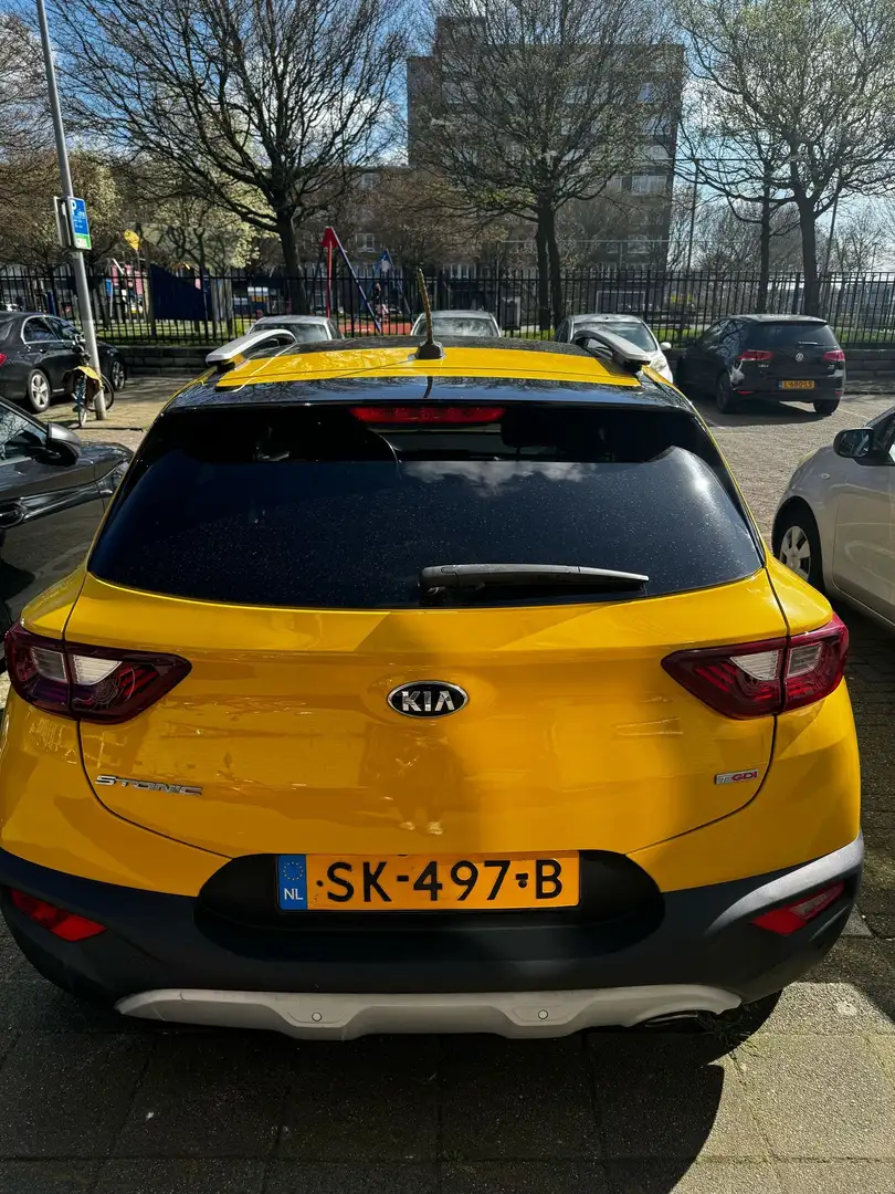 Kia Stonic 1.0 T-GDi Dyn.Line Sárga - 2