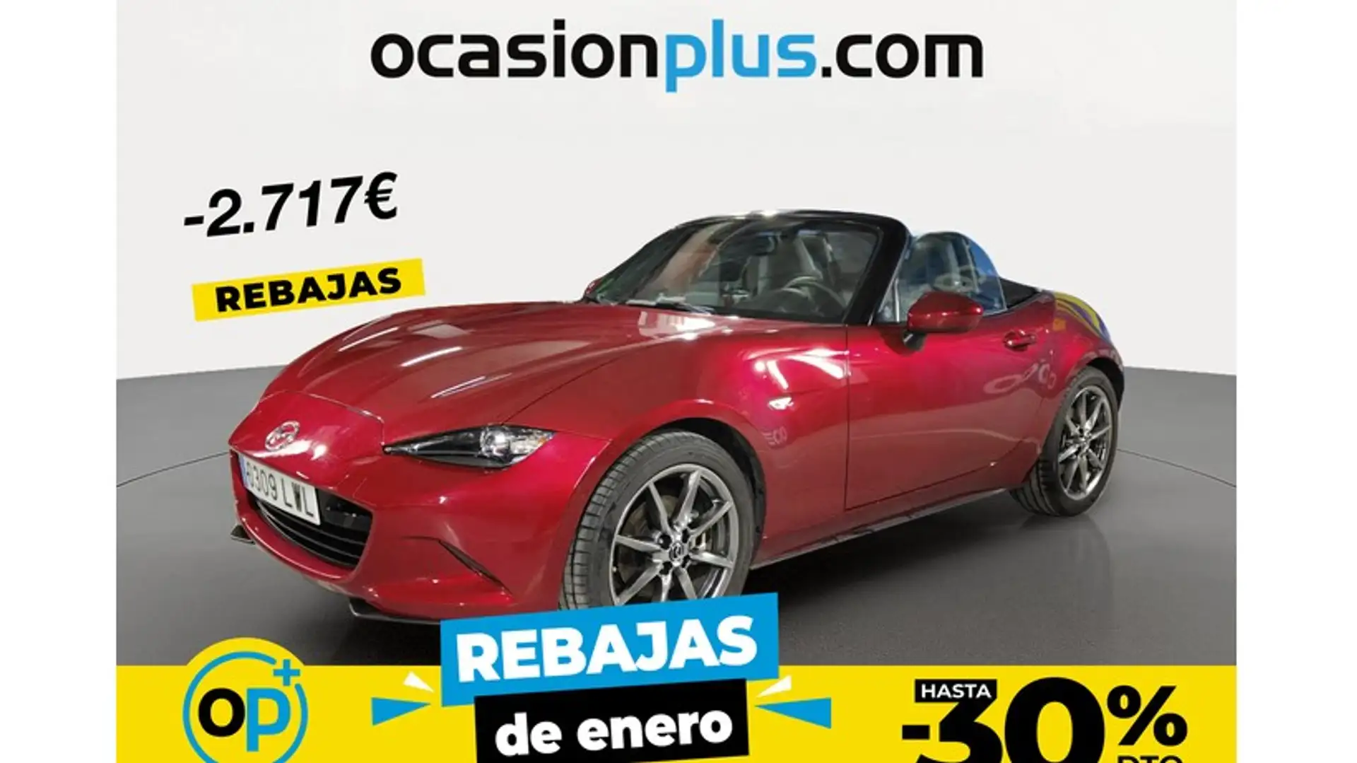Mazda MX-5 ST 2.0 Skyactiv-G i-Stop i-Eloop Zenith Rouge - 1