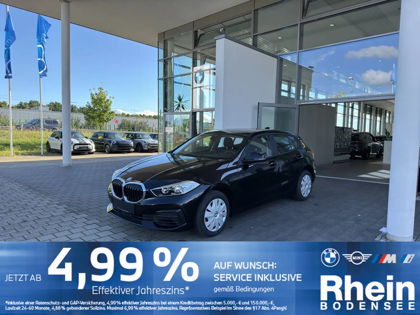 BMW 116 i Sitzheizung PDC Multifunktionslenkrad Schwarz - 1