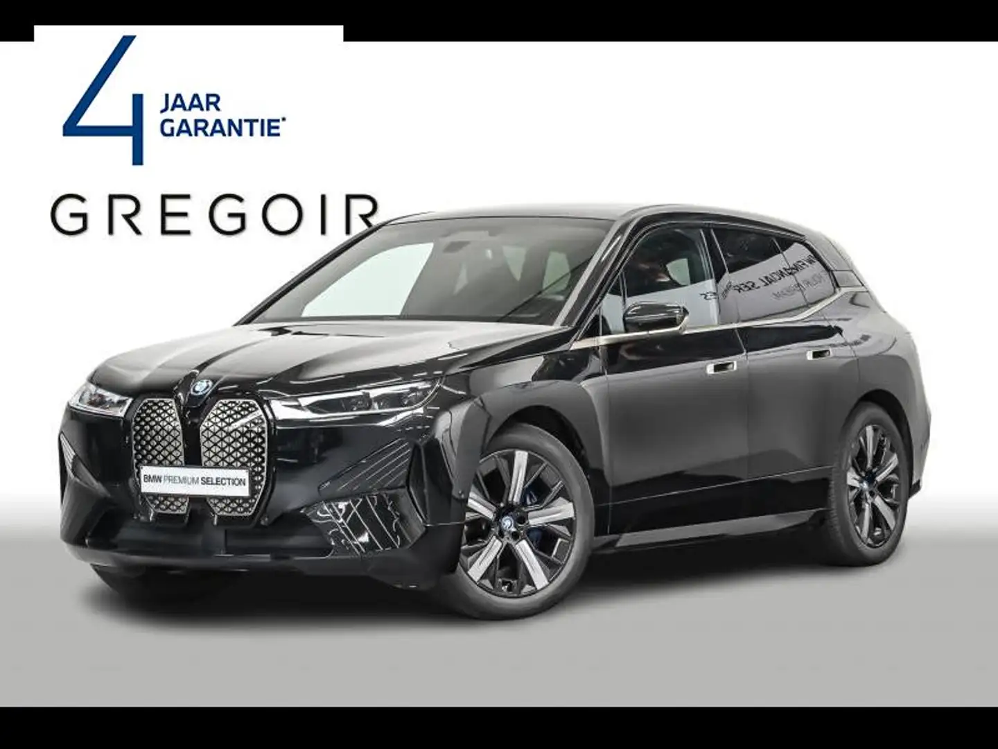 BMW iX xDrive50|Skylounge|Sportpack|H Zwart - 1