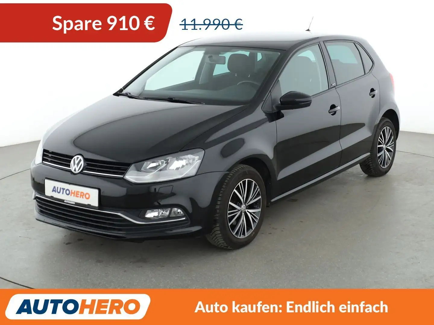 Volkswagen Polo 1.2 TSI Allstar BMT*PDC*SHZ*TEMPO*KLIMA*GARANTIE* Negru - 1