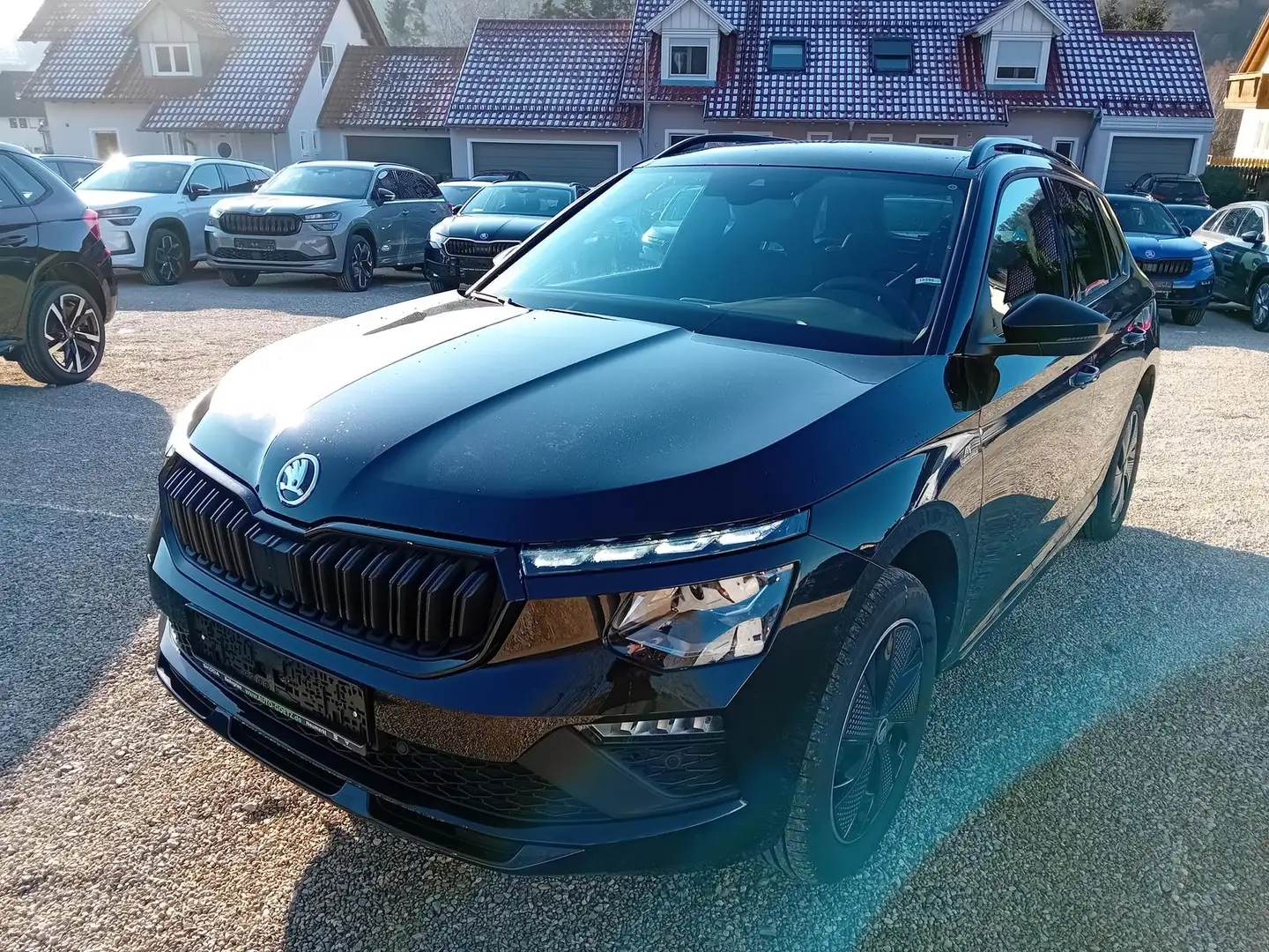 Skoda Kamiq Monte Carlo DSG AHK-Vorb.*Navi*Matrix*ACC*Panorama Nero - 2