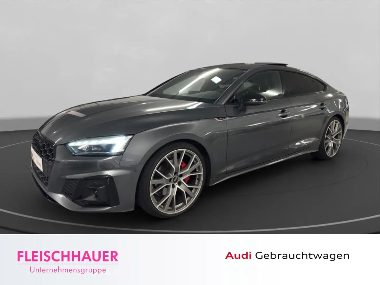 Audi A5 Sportback 40 TFSI S line Competition+Matrix+Pano+B Gris - 1