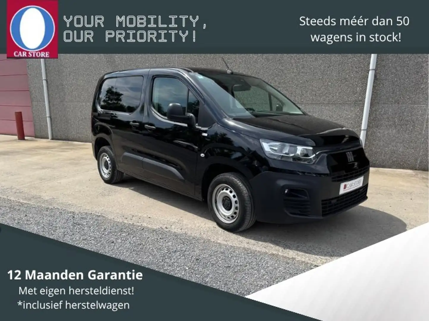 Fiat Doblo Doblo 1.5 BlueHDi  L1 Noir - 1
