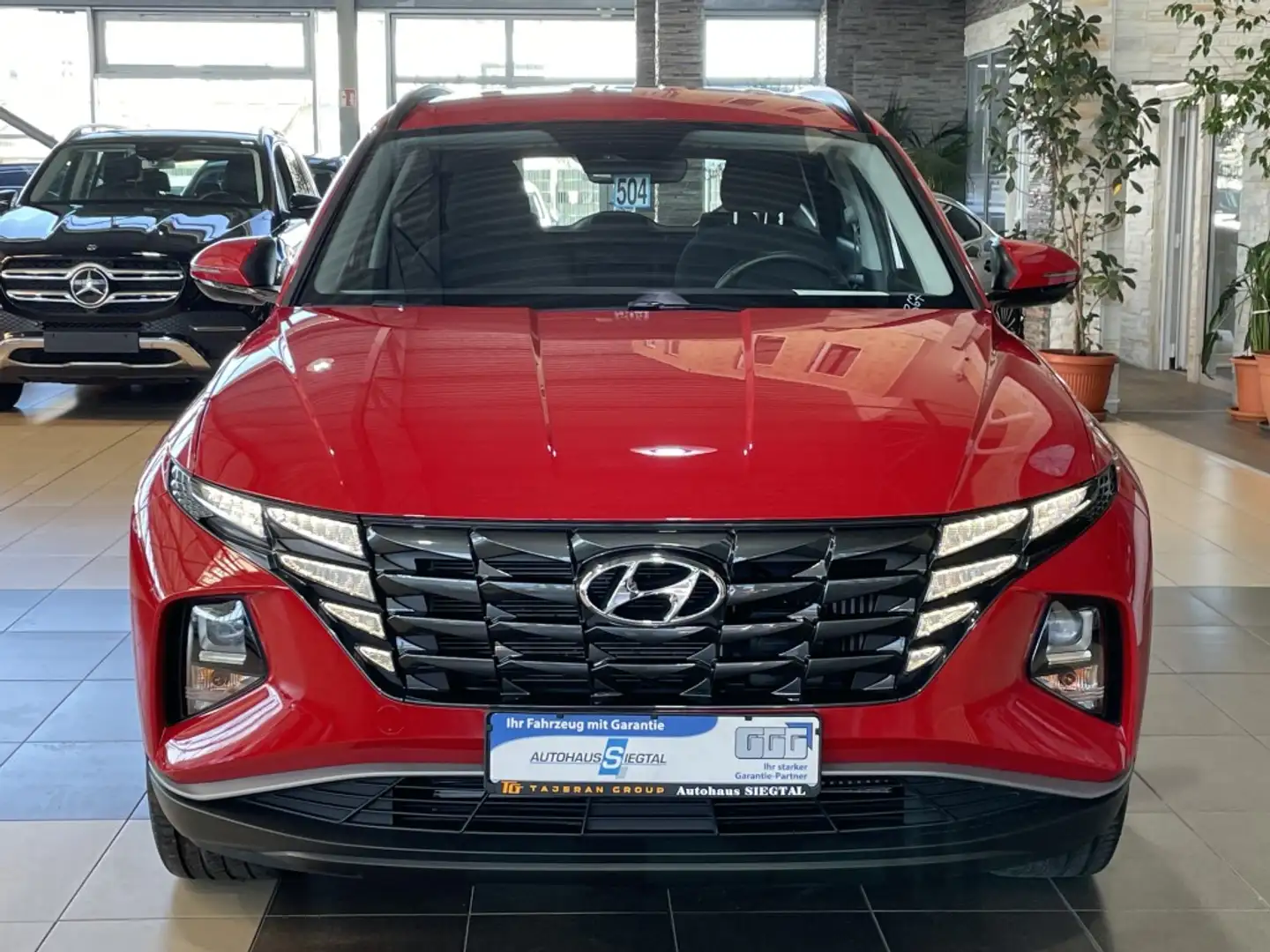 Hyundai TUCSON Hybrid 4WD dig.Cockpit R.Cam PDC DAB+ Rot - 2