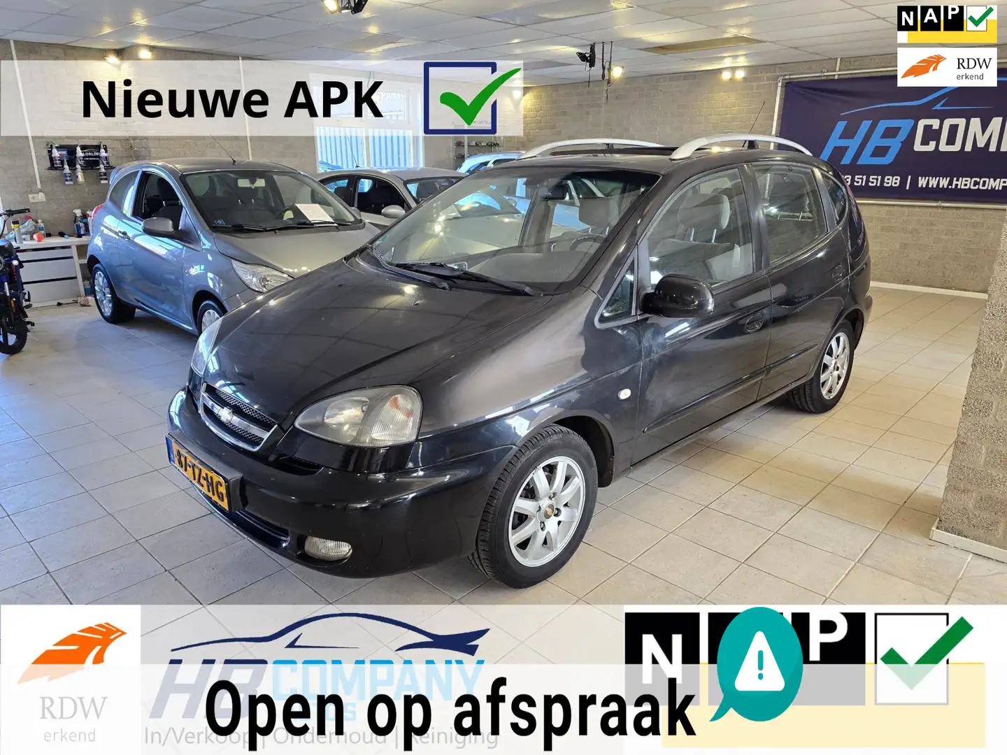 Chevrolet Tacuma 2.0 Class AUTOMAAT | Airco | Nieuwe APK | NAP | nw Czarny - 1