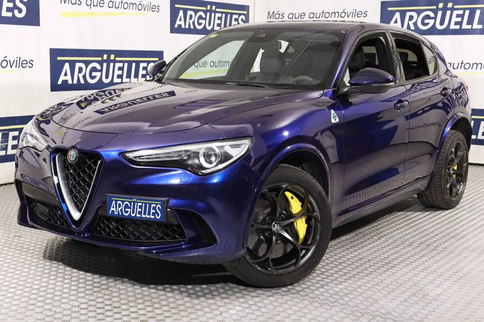Alfa Romeo Stelvio 2.9 Bi-Turbo Q4 Quadrifoglio AT8 Bleu - 1