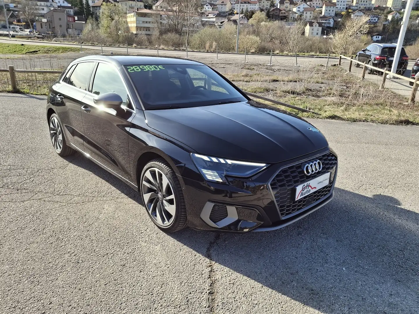 Audi A3 35 TDI 150CH S LINE S TRONIC 7 Noir - 2