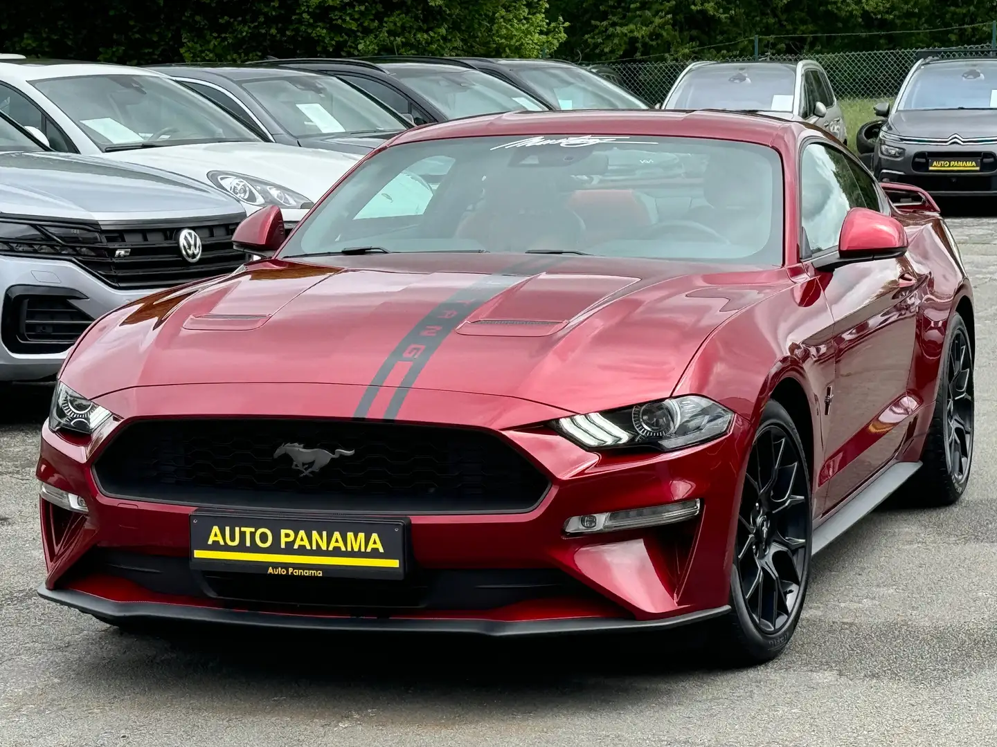 Ford Mustang 2.3i 290CV NEW MODEL ECOBOOST INTERIEUR ROUGE Grey - 1