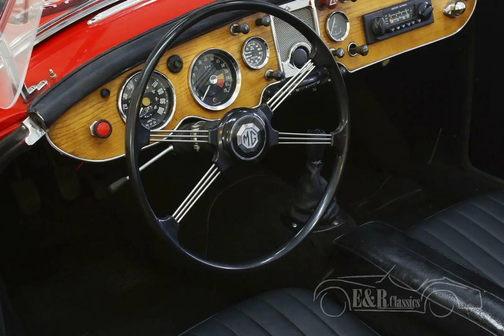 MG MGA 5 versnellingen | Cabriolet | 1962 Rouge - 2