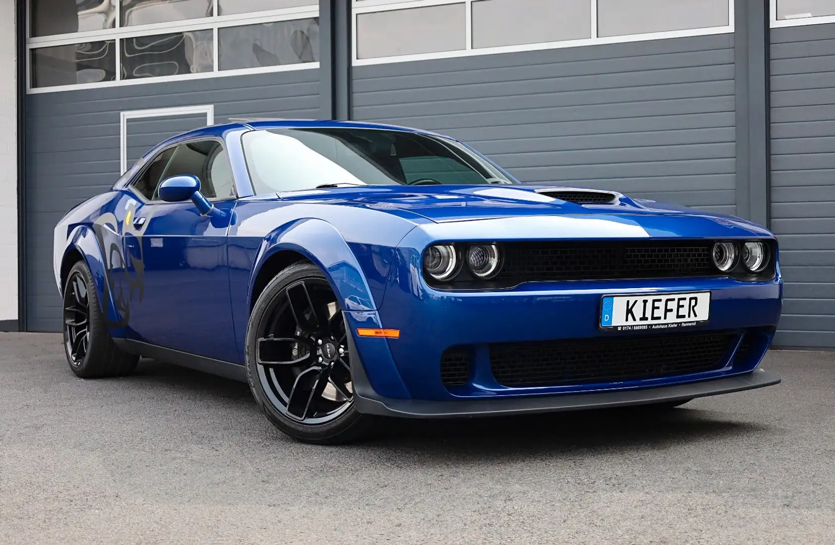 Dodge Challenger 6.4 SRT Widebody/Brembo/ALPINE/SHZ/20 Modrá - 1