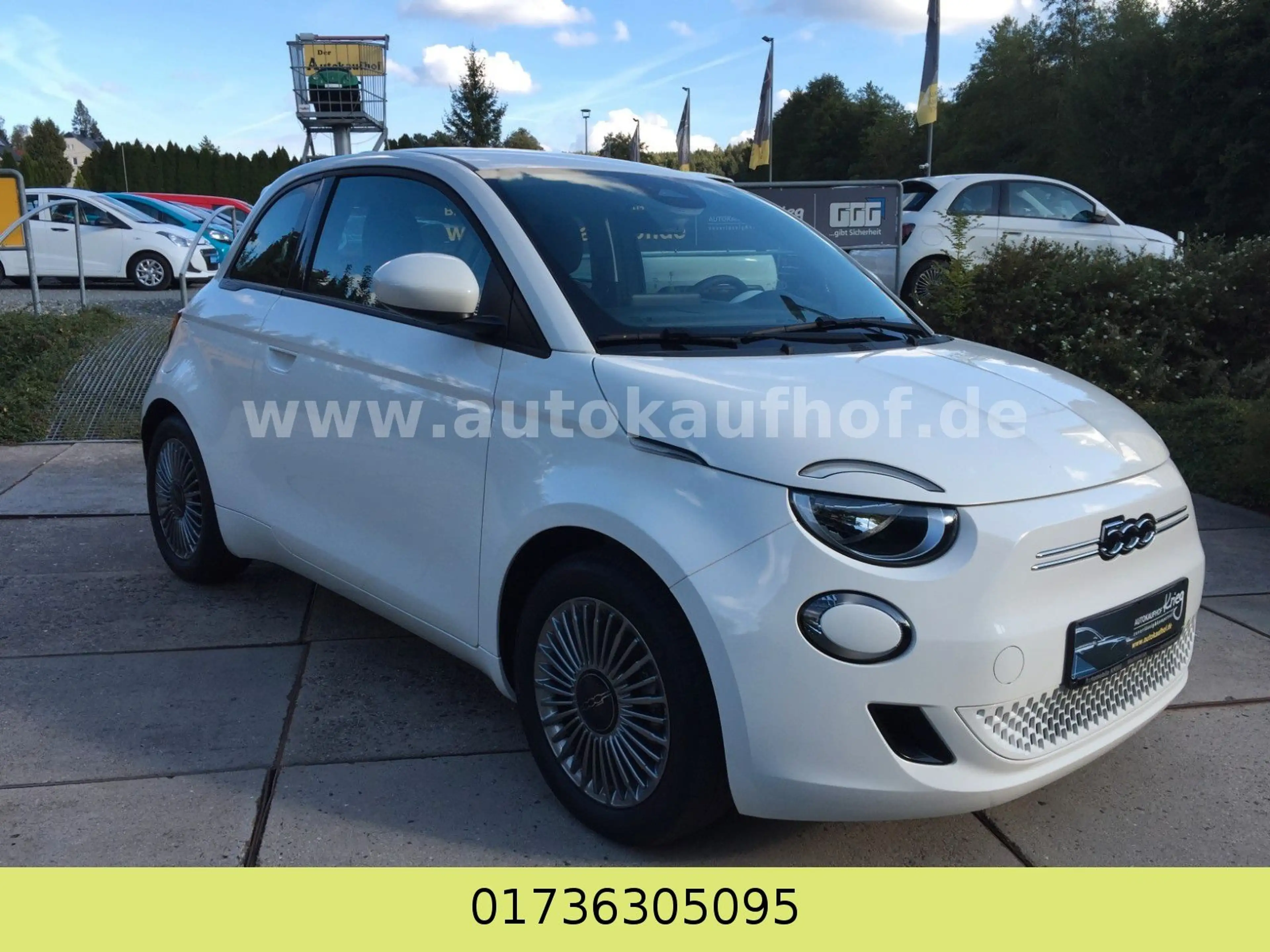 Fiat 500e Tempomat, Carplay / Android Auto/ Alu