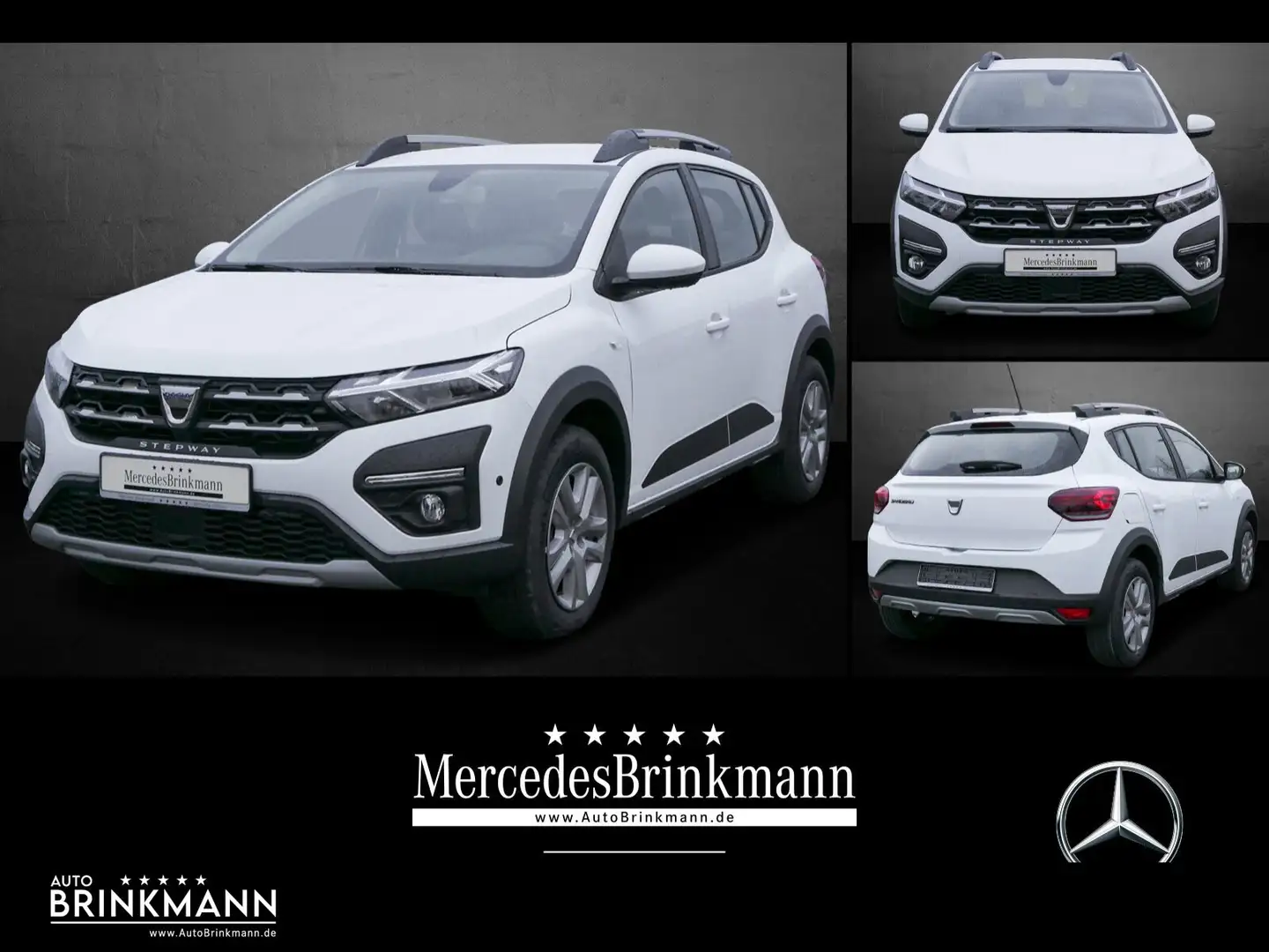 Dacia Sandero Sandero III TCe 90 Stepway Comfort LED/KAMERA Wit - 1