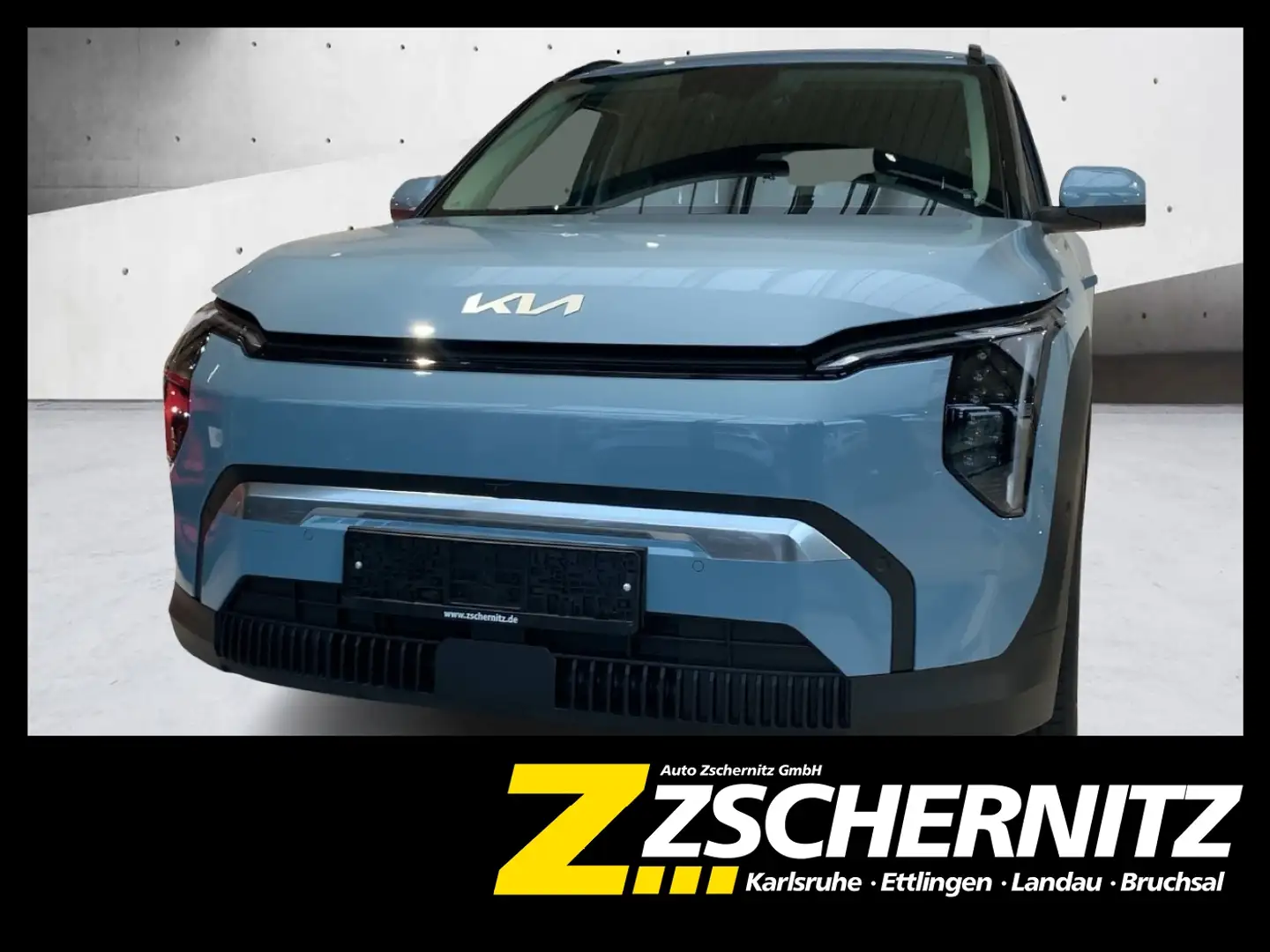 Kia EV3 81.4kWh EARTH *LED*NAVI*KAMERA*SHZ*PDC*ALU* Niebieski - 1