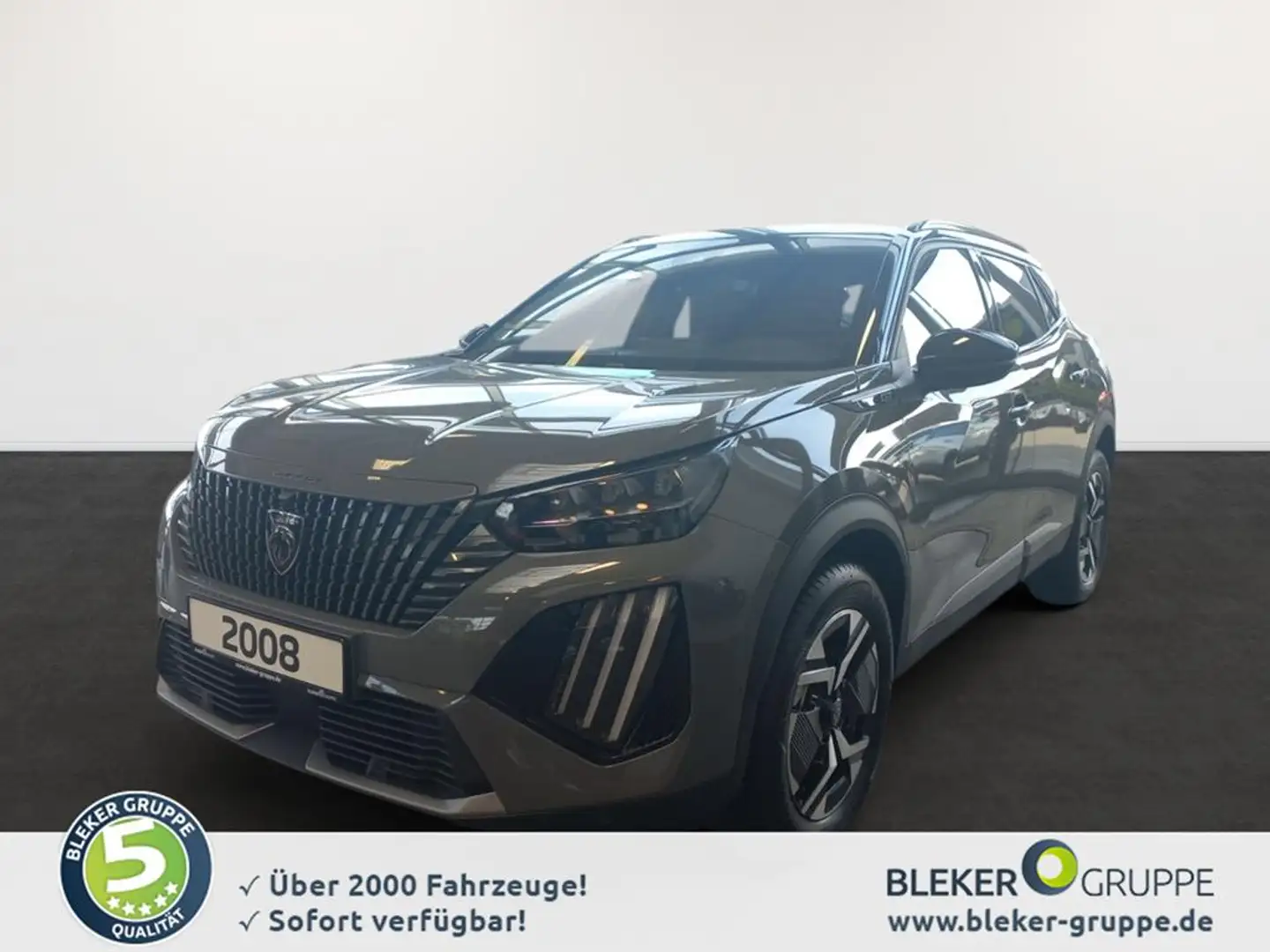 Peugeot 2008 GT HYBRID 136 e-DSC6 Navi / Klimaautomatik Grijs - 1