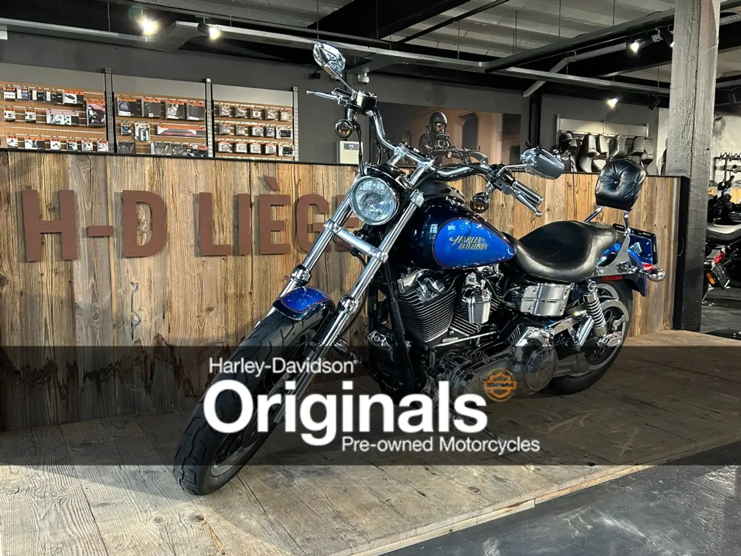 Harley-Davidson Dyna Low Rider Azul - 1