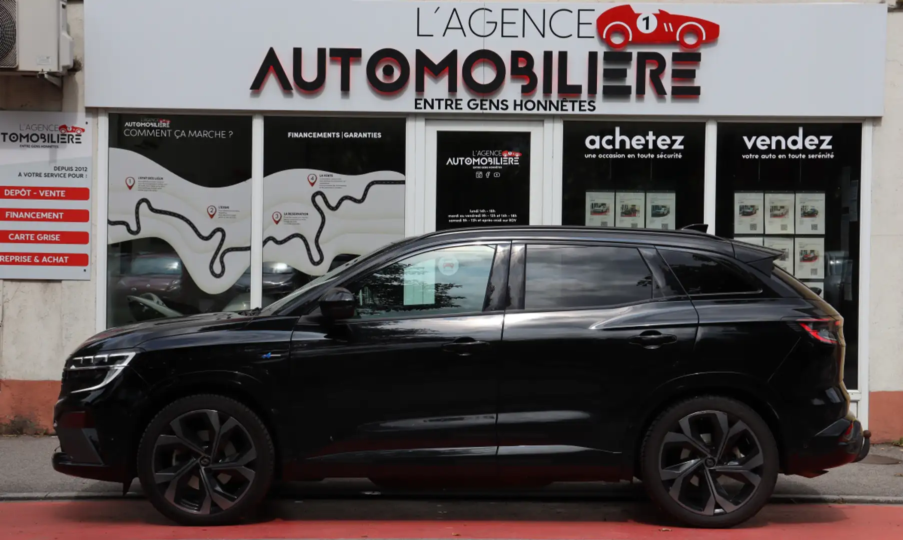 Renault Austral E-Tech Full Hybrid 200 Techno Esprit Alpine (1ère Noir - 2