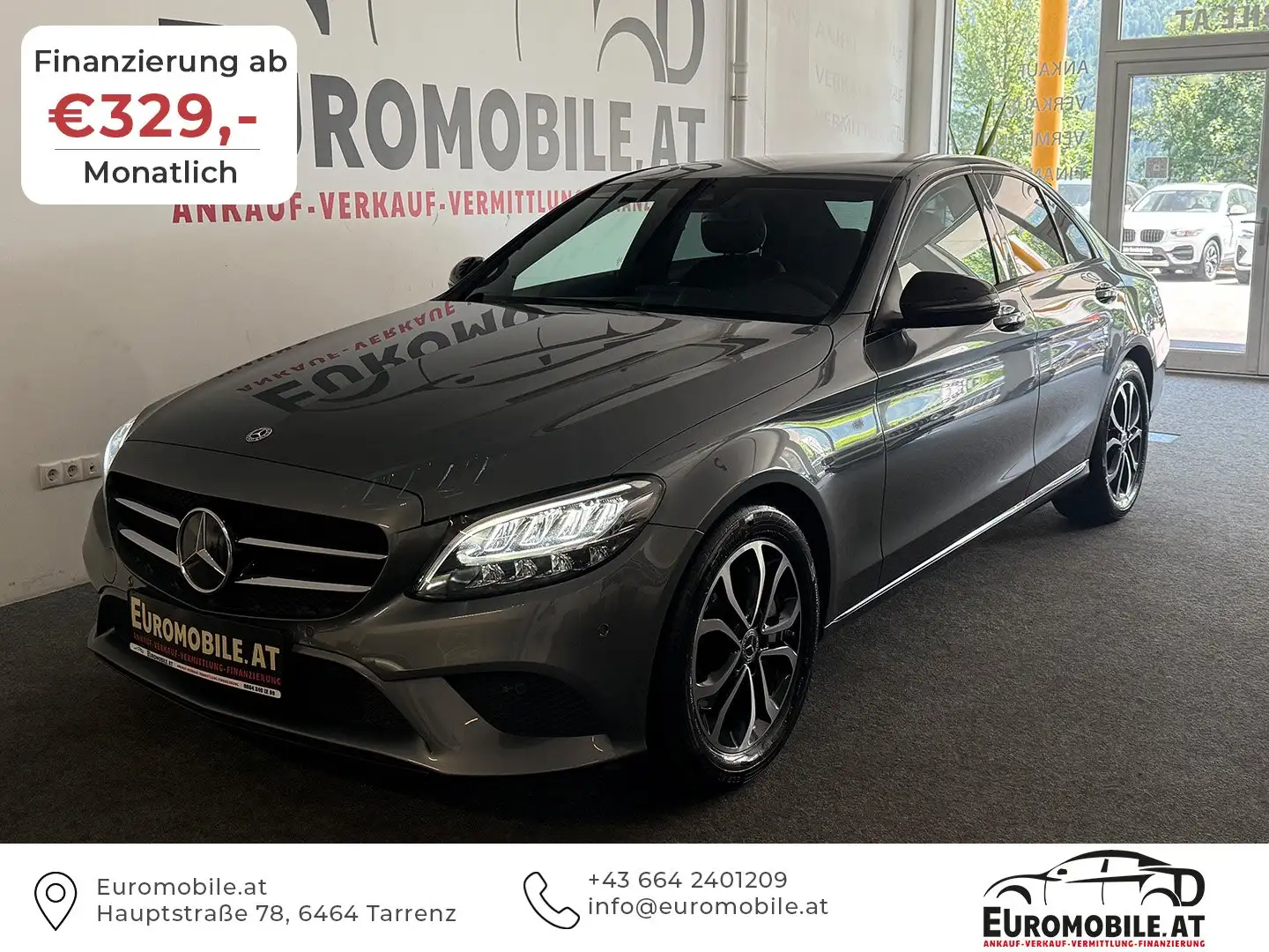 Mercedes-Benz C 220 C 220 d Avantgarde*Night-Paket*RFK*TOTW*ISOFIX*LED Grau - 1