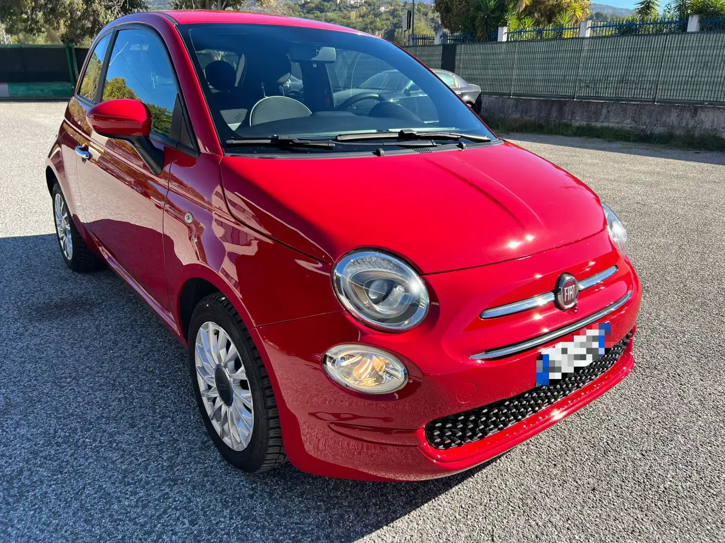 Fiat 500 500 1.0 Hybrid Dolcevita Rosso - 2