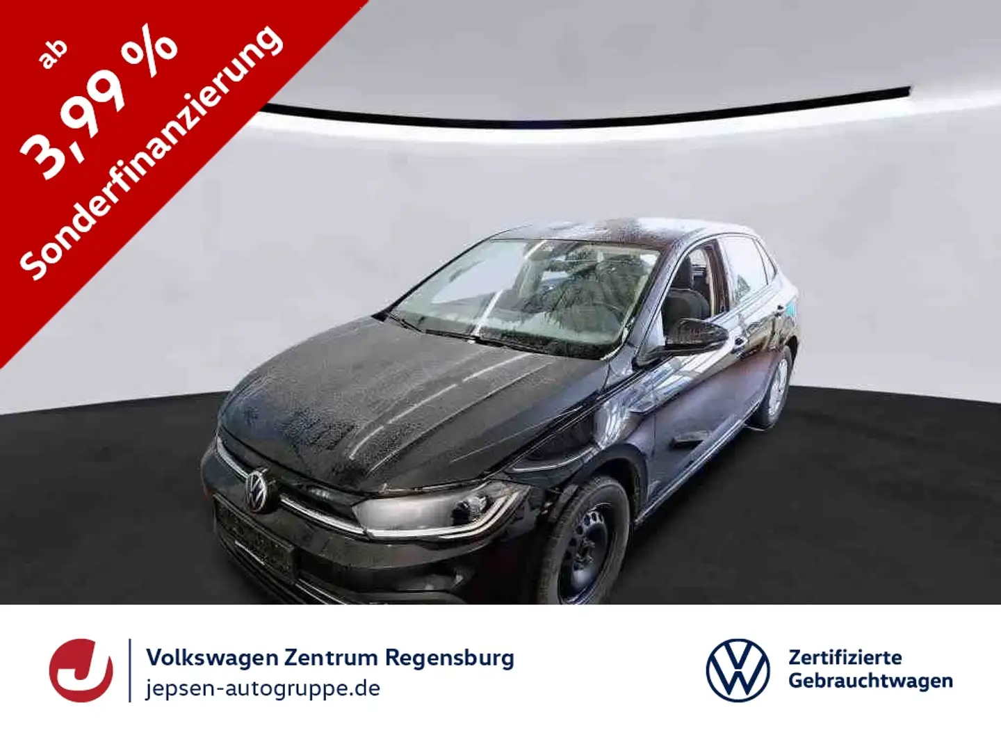 Volkswagen Polo Style 1.0 TSI DSG LED-MATRIX ACC PDC SHZ Schwarz - 1