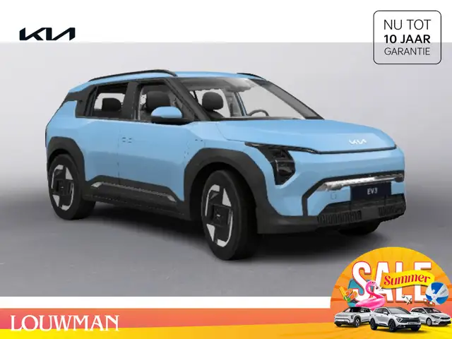 Kia EV3 Plus 58.3 kWh Elektrisch FWD Crossover Frost Blue