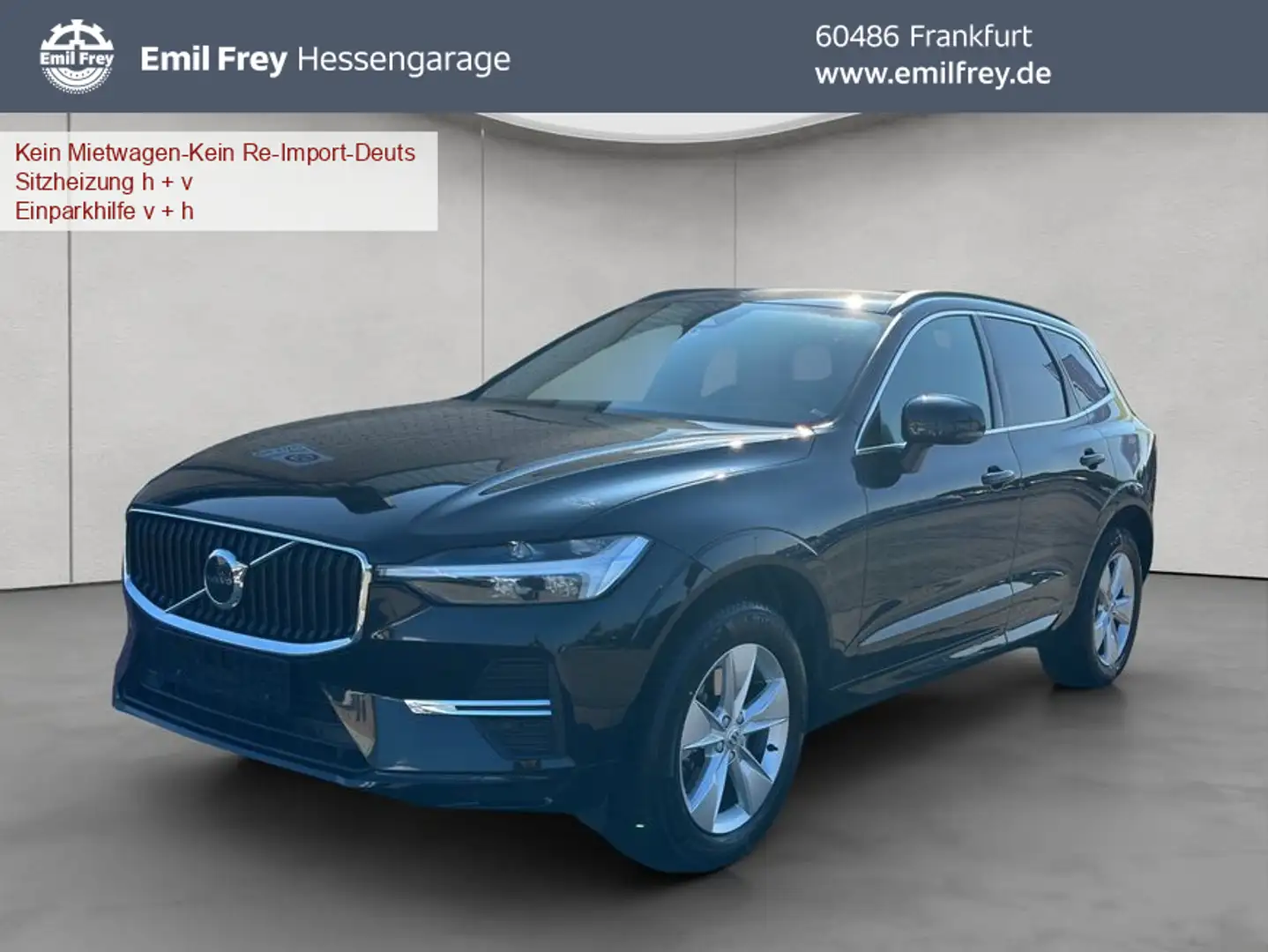 Volvo XC60 XC60 B4 CORE Aut Navi-3D LED Kamera PDCv+h Schwarz - 1