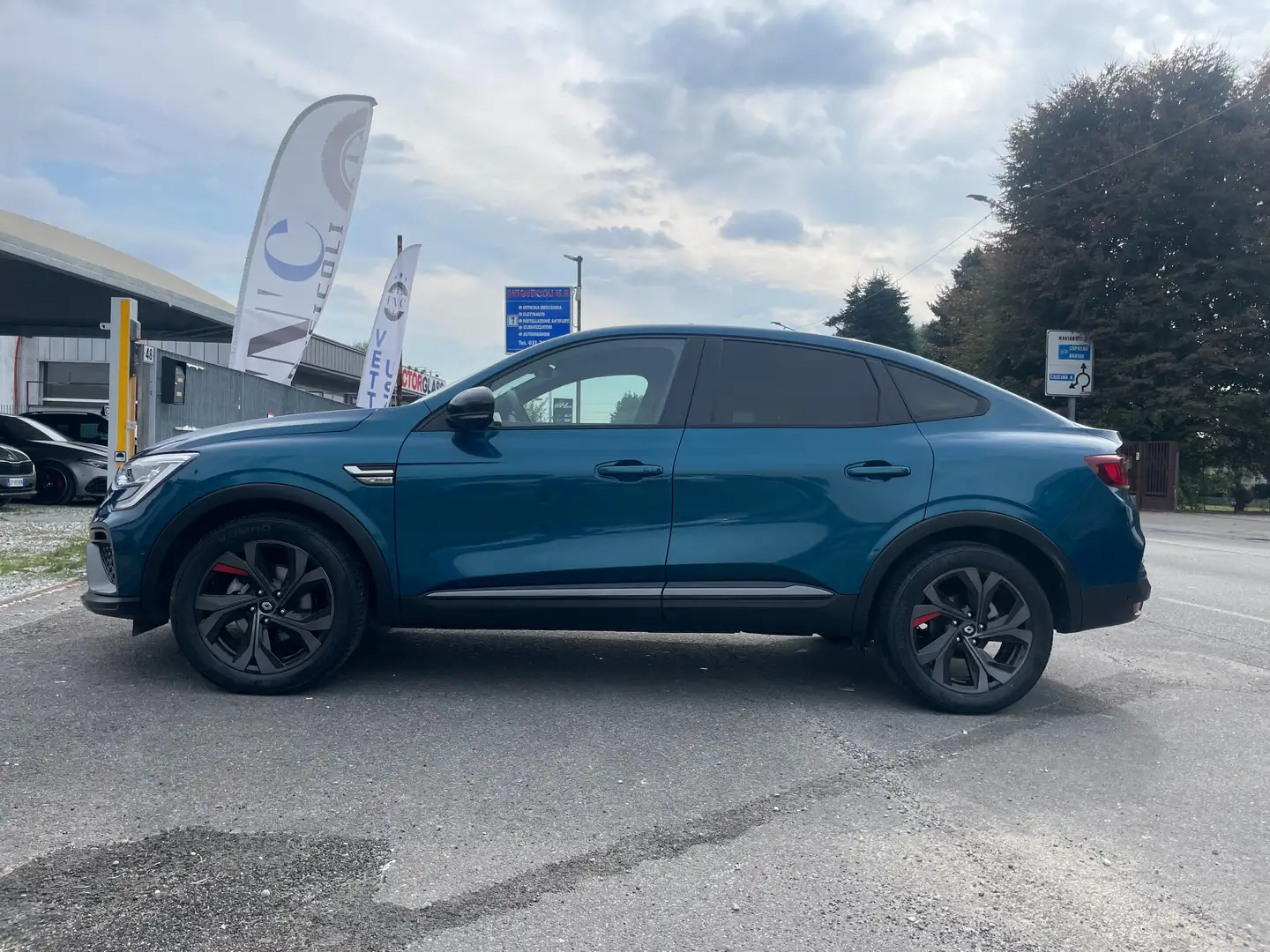 Renault Arkana Arkana 2021 1.6 E-Tech full hybrid R.S. Line 145cv Blauw - 2