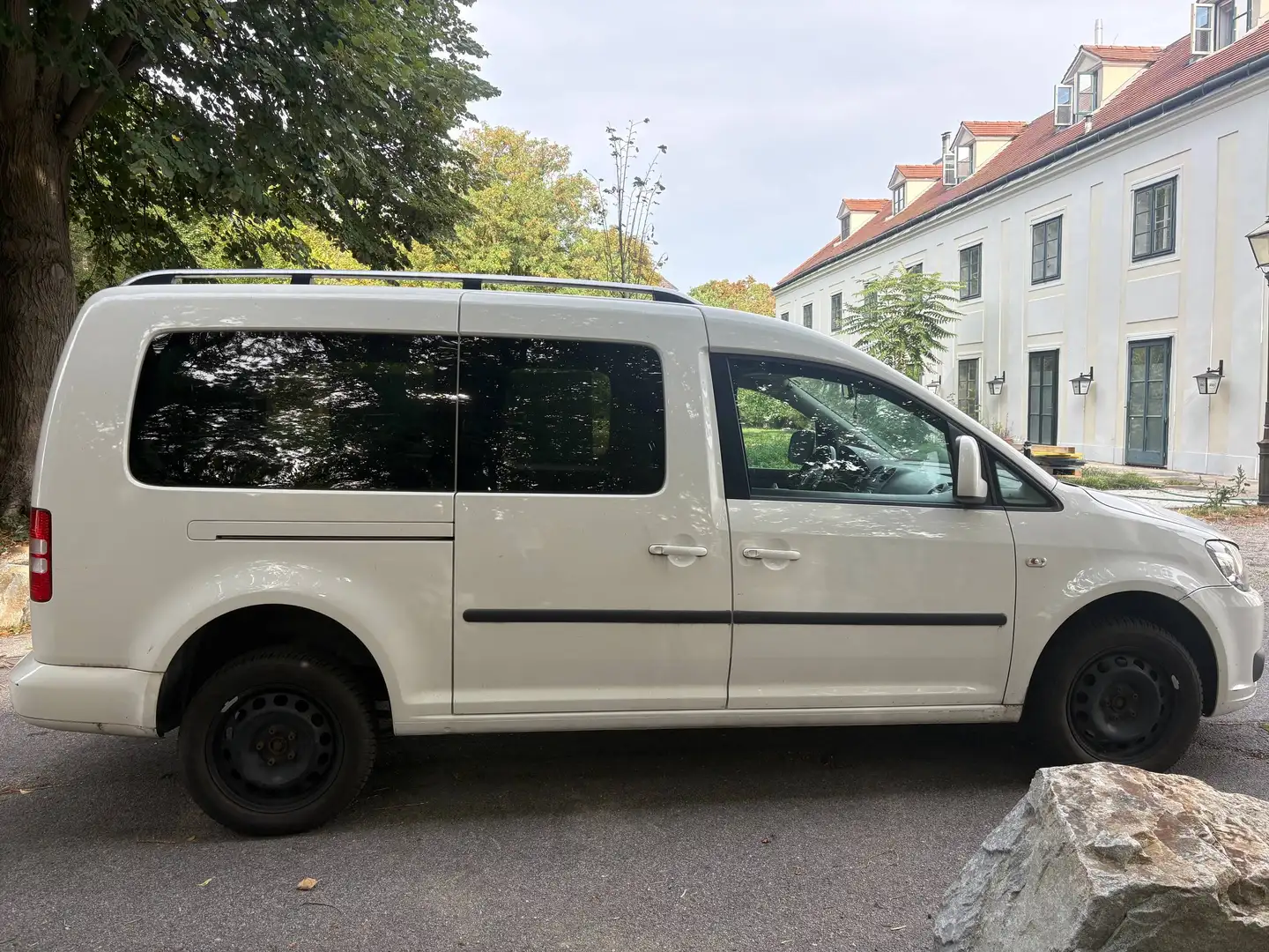 Volkswagen Caddy 2,0 TDI 4Motion/Winterpaket/Standheizung/7 Sitze Weiß - 1