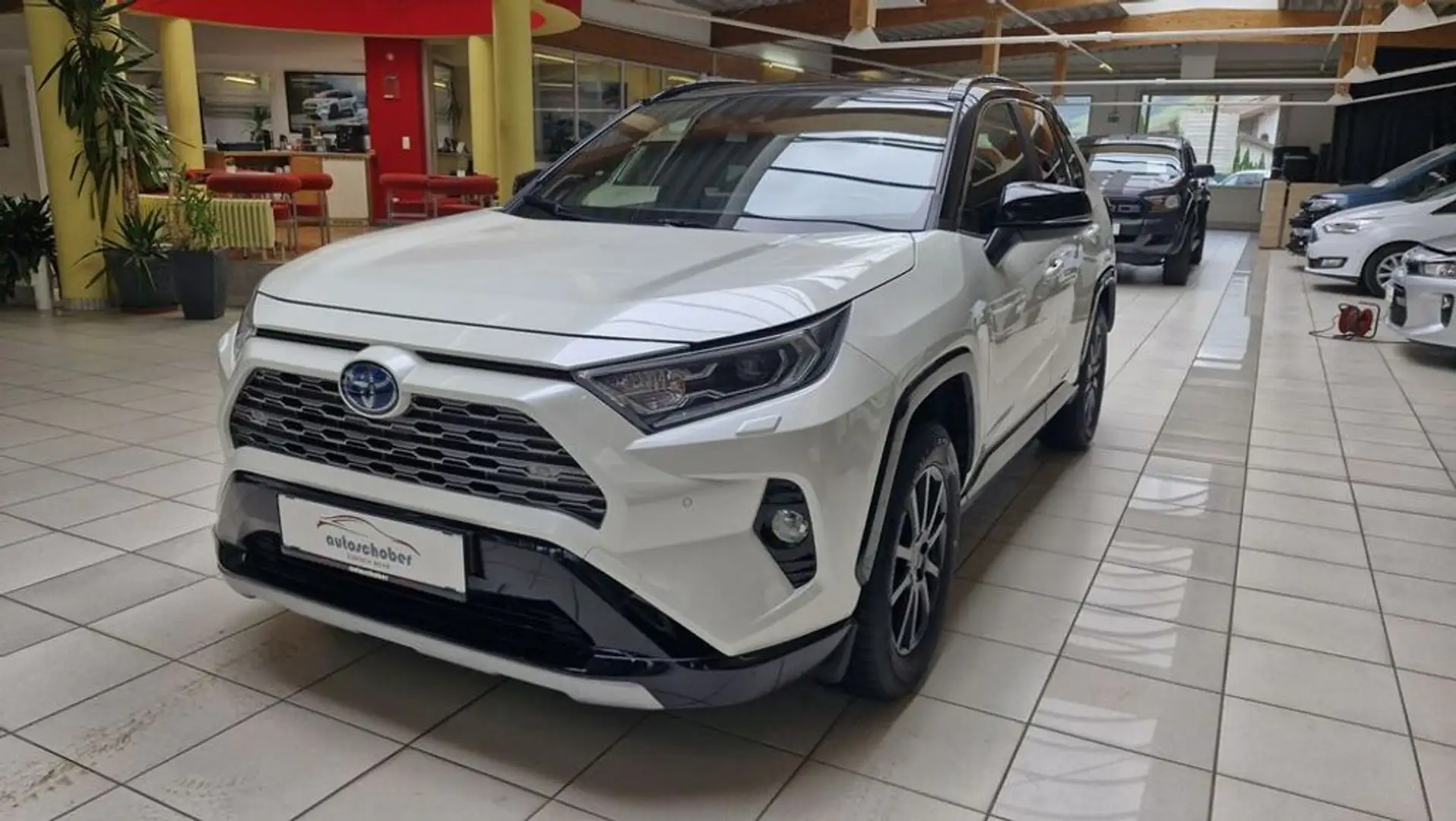 Toyota RAV 4 Toyota 2,5 Hybrid Style AWD Weiß - 1