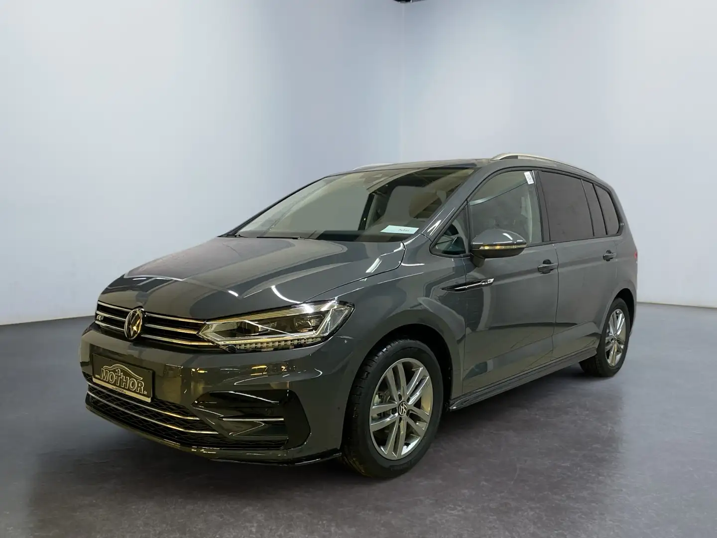 Volkswagen Touran R-Line 2.0 TDI DSG Panorama Keyless Gri - 2