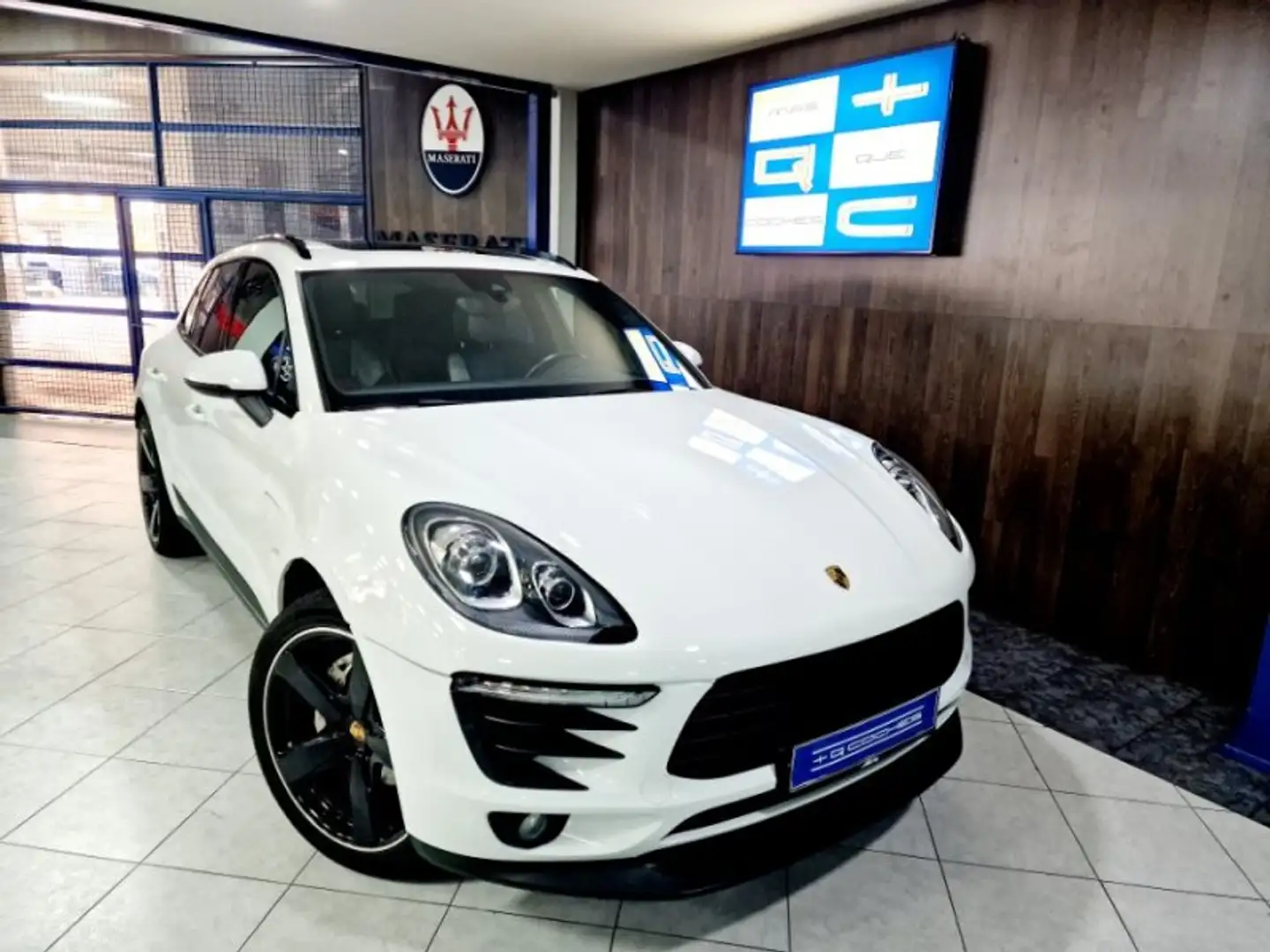 Porsche Macan S Diesel Aut. Blanc - 1