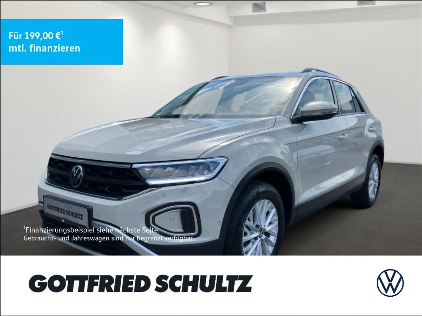 Volkswagen T-Roc 1.0 TSI LED NAVI PDC LM ZV Gris - 1