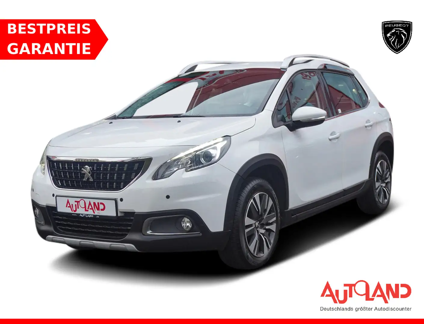 Peugeot 2008 1.2 PureTech Active Weiß - 1