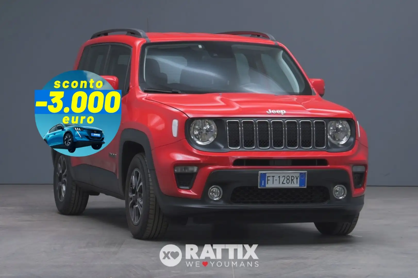 Jeep Renegade 1.0 T3 120CV Business Rosso - 1